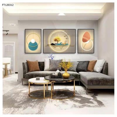 File in trần File tranh hiện đại pha lê gương FT120312 (bản gốc) hoa văn