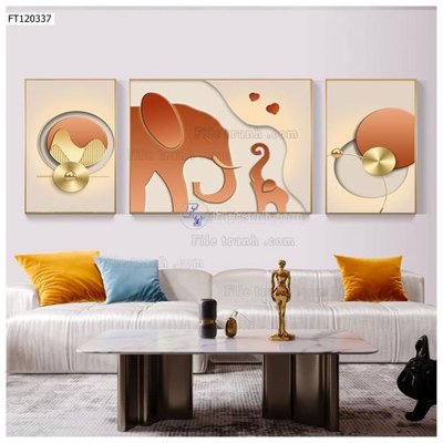 File gốc File tranh hiện đại pha lê gương FT120337 (chuẩn CMYK) cho nhà in