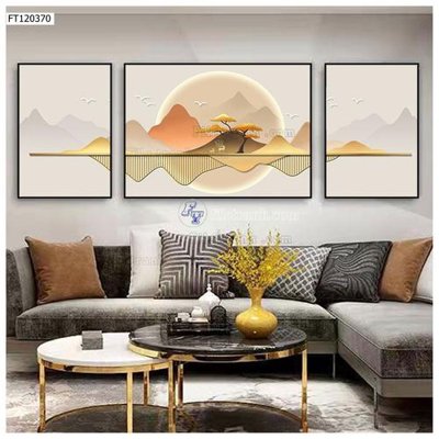 File tranh gốc File tranh hiện đại pha lê gương FT120370 (bản đẹp) độc quyền