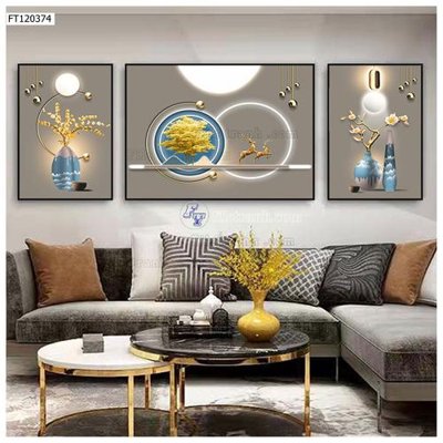 Download file gốc File tranh hiện đại pha lê gương FT120374 (in mica) 3D