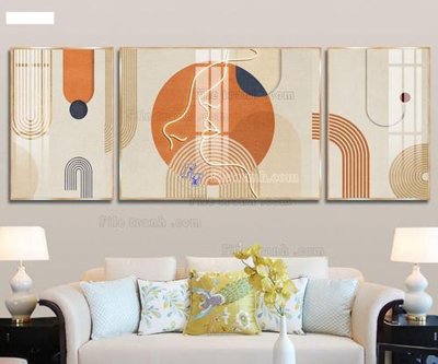 File in ấn cao cấp File tranh hiện đại pha lê gương FT120482 (file gốc)