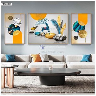 Download file gốc File tranh hiện đại pha lê gương FT120490 (in mica) trong suốt