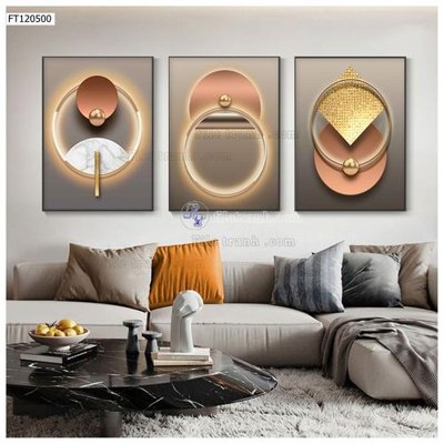 File tranh in trần File tranh hiện đại pha lê gương FT120500 (ảnh gốc siêu nét)