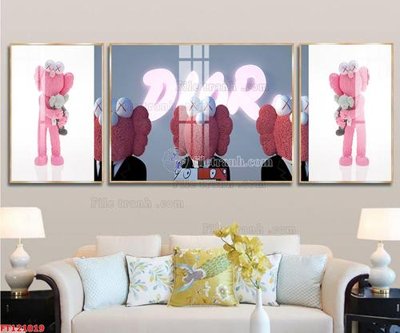 Download file gốc File tranh bộ hiện đại FT121019 (in lụa) nghệ thuật