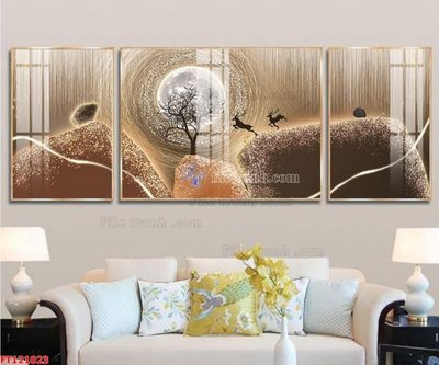 File in ấn chuyên nghiệp File tranh bộ hiện đại FT121023 (file gốc)