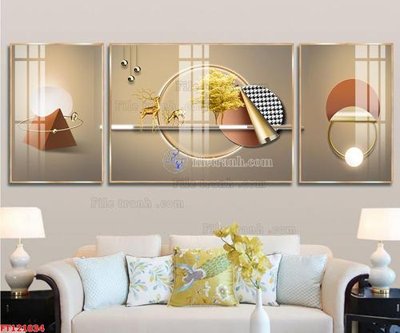 Tệp tin gốc File tranh bộ hiện đại FT121034 (dùng cho in ấn) chuyên nghiệp