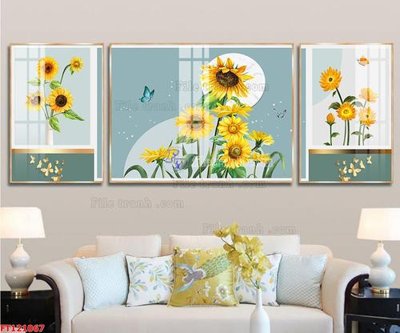 File in ấn File tranh bộ hiện đại FT121067 (bản gốc) chất lượng cao