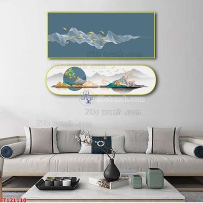 Mua file tranh gốc File tranh bộ hiện đại FT121110 tại Filetranh.com