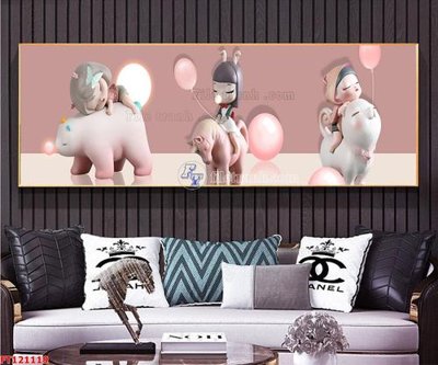 File ảnh File tranh bộ hiện đại FT121119 (gốc) in Hiflex