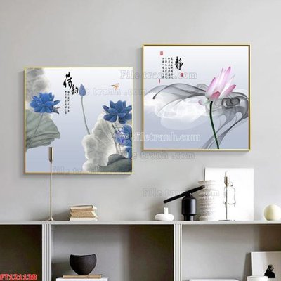 File gốc File tranh bộ hiện đại FT121138 (trang trí) cho phòng khách