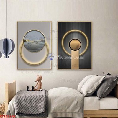 Download file File tranh bộ hiện đại FT121146 (chất lượng in ấn)