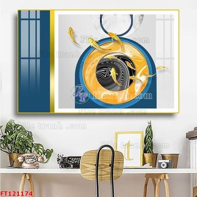 File PSD File tranh bộ hiện đại FT121174 (nguyên gốc) chất lượng cao