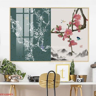 File gốc in ấn File tranh bộ hiện đại FT122073 chuẩn màu CMYK