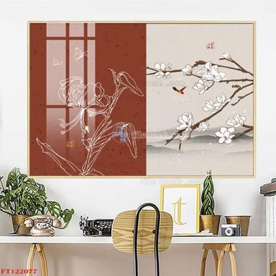 File ảnh File tranh bộ hiện đại FT122077 (gốc) cho trang trí nội thất
