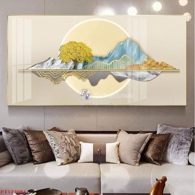 Tải file gốc File tranh bộ hiện đại FT122084 (để in lụa)