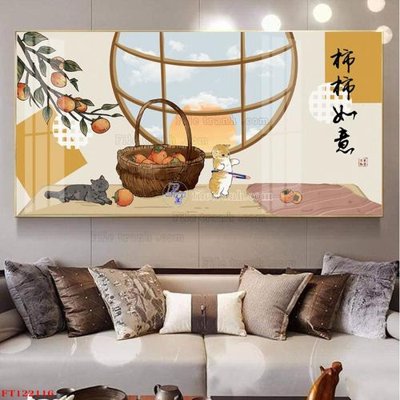 Tải file gốc File tranh bộ hiện đại FT122116 (để in lụa)