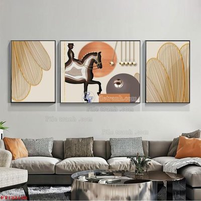 Tệp tin gốc File tranh bộ hiện đại FT122120 (dùng cho in) File tranh bộ hiện đại FT122120