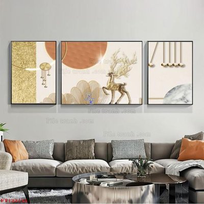 File gốc File tranh bộ hiện đại FT122134 (PSD/TIFF) độ phân giải cao