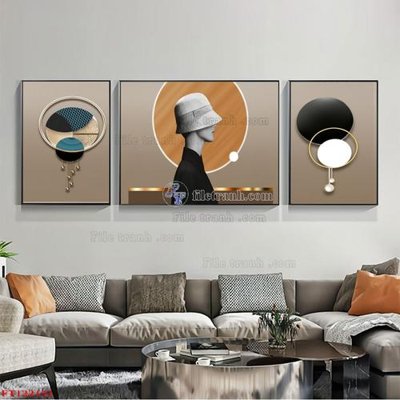 File gốc File tranh bộ hiện đại FT122151 (phong cách) châu Âu