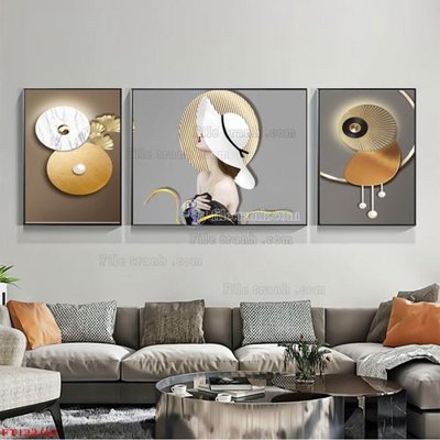 File tranh File tranh bộ hiện đại FT122161 (gốc) chủ đề động vật