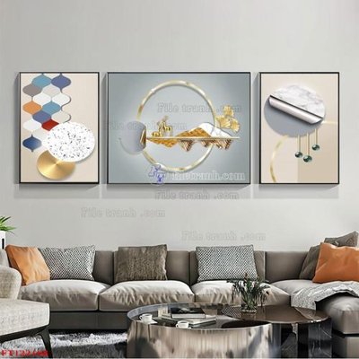 File ảnh File tranh bộ hiện đại FT122168 (gốc) in backdrop sự kiện