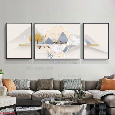 Tải file gốc File tranh bộ hiện đại FT122177 (bản PSD) chỉnh sửa được