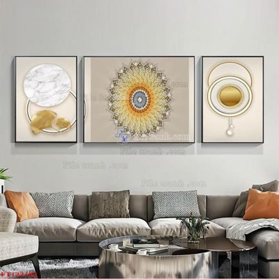 File gốc in ấn File tranh bộ hiện đại FT122182 chuẩn màu CMYK