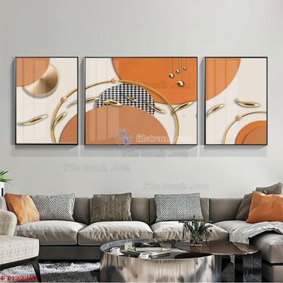 Tải file File tranh bộ hiện đại FT122201 (gốc) in nhanh