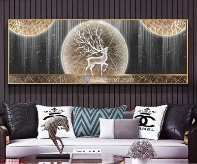 Tải file gốc in lụa File tranh bộ hiện đại FT122215 siêu nét