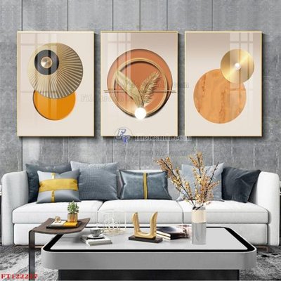 File in ấn File tranh bộ hiện đại FT122227 (bản gốc) sắc nét