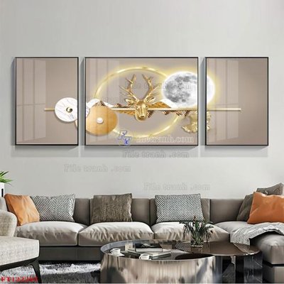 Hình ảnh file gốc File tranh bộ hiện đại FT122295 (chất lượng cao)