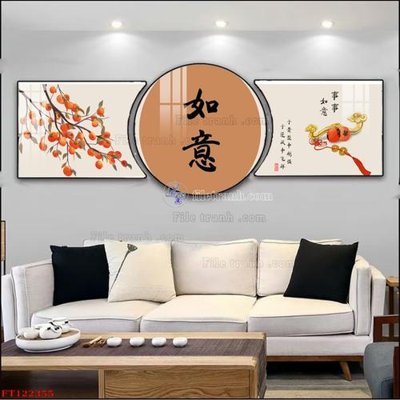 File PSD File tranh bộ hiện đại FT122355 (nguyên gốc) chất lượng cao