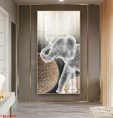 Ảnh gốc File tranh bộ hiện đại FT122389 (siêu chi tiết) để in ấn