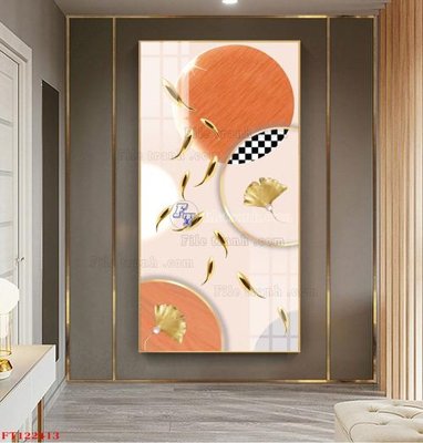 File tranh File tranh bộ hiện đại FT122413 (ảnh gốc) in trần xuyên sáng