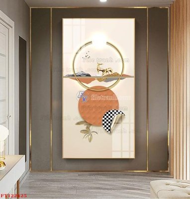 File PSD File tranh bộ hiện đại FT122425 (nguyên gốc) chất lượng cao