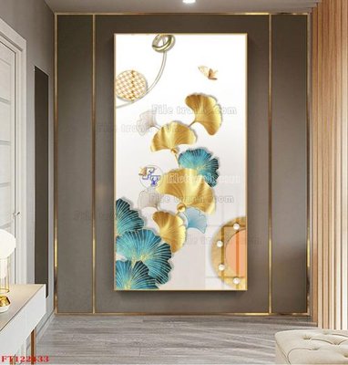 File gốc File tranh bộ hiện đại FT122433 (cho in ấn) độc quyền