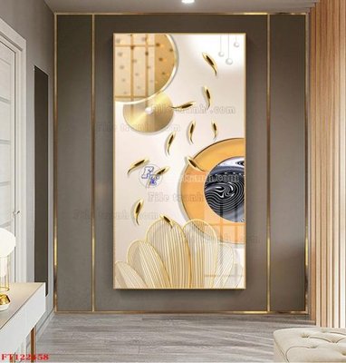 File tranh gốc File tranh bộ hiện đại FT122458 (bản quyền) file PSD