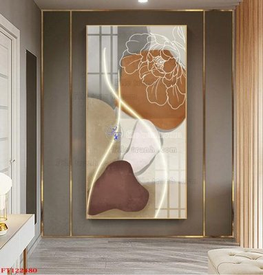 File in lụa File tranh bộ hiện đại FT122480 (chất lượng cao) File tranh bộ hiện đại FT122480