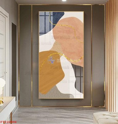 File gốc File tranh bộ hiện đại FT122504 (in mica) làm bảng hiệu