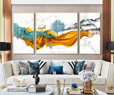 File PSD File tranh hiện đại pha lê gương FT123 (gốc) cho designer