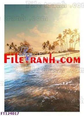 File tranh gốc in trần nhà File tranh bộ hiện đại FT124017 3D