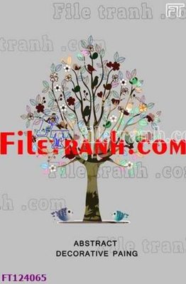 File PSD File tranh bộ hiện đại FT124065 (chất lượng in ấn)