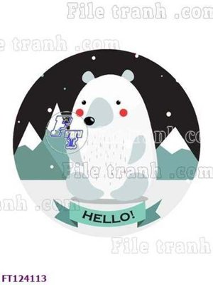 File tranh File tranh bộ hiện đại FT124113 (bản gốc) treo phòng ăn