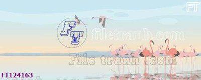 File in ấn File tranh bộ hiện đại FT124163 (bản gốc) cao cấp