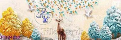 File ảnh gốc File tranh bộ hiện đại FT124210 (chuyên in mica)