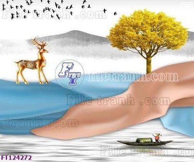 File ảnh File tranh bộ hiện đại FT124272 (gốc) in poster