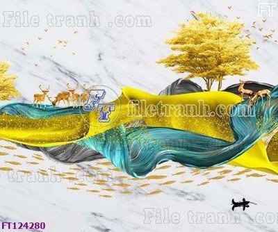 File ảnh File tranh bộ hiện đại FT124280 (gốc) in poster