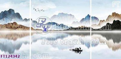 File gốc File tranh bộ hiện đại FT124342 (cho in ấn) từ kho Filetranh