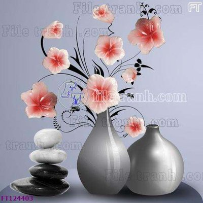 File ảnh File tranh bộ hiện đại FT124403 (gốc) cho trang trí nội thất