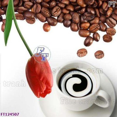 File gốc in mica File tranh bộ hiện đại FT124507 chất lượng